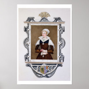 Portrait von Lady Jane Gray (1537-54) 'Nine-Days Q Poster