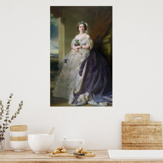 Portrait von Lady Middleton , 1863 Poster (Küche)