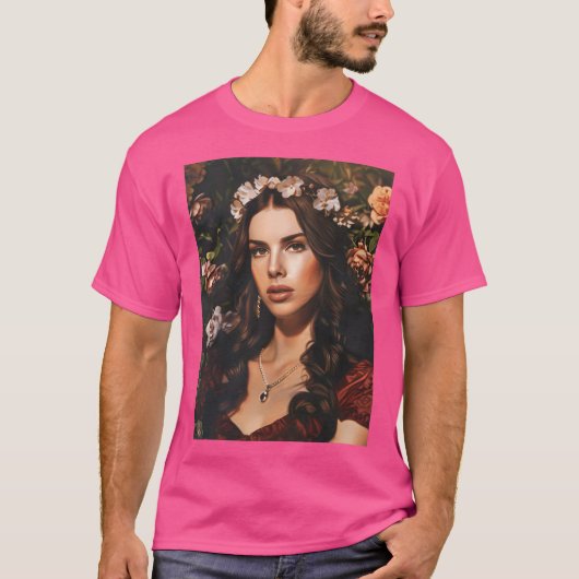Portrait von Lana T-Shirt (Vorderseite)