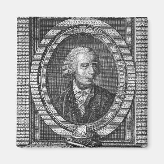 Portrait von Leonard Euler Magnet (Vorne)