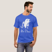 Portrait von Leonardo Da Vinci T-Shirt (Vorne ganz)