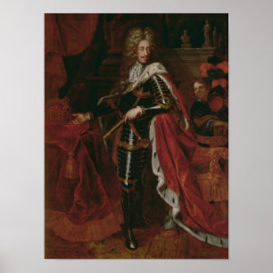 Portrait von Leopold I., Kaiser von Heiligen Römer Poster