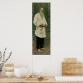 Portrait von Lev Tolstoi 1901 Poster (Küche)