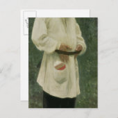 Portrait von Lev Tolstoi 1901 Postkarte (Vorne/Hinten)