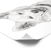 Portrait von Loki Fotodruck (Ecke)