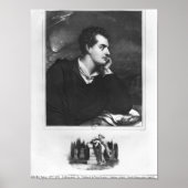 Portrait von Lord Byron Poster (Vorne)
