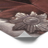 Portrait von Louis Bonaparte Poster (Ecke)