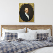 Portrait von Louis Cauchy Leinwanddruck (Insitu (Schlafzimmer))