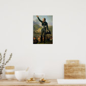 Portrait von Louis-Marie de Salgues Marquis Poster (Küche)