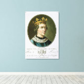 Portrait von Louis VIII, genannt "Le Lion", König Leinwanddruck (Insitu (Holzboden))