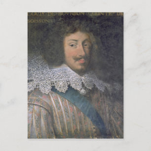 Portrait von Louis von Bourbon Count Soissons Postkarte