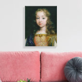 Portrait von Louis XIV als Kind Leinwanddruck (Insitu (Wohnzimmer))