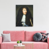 Portrait von Louis XIV Leinwanddruck (Insitu (Wohnzimmer))