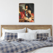 Portrait von Louis XIV Leinwanddruck (Insitu (Schlafzimmer))