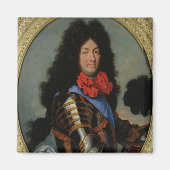 Portrait von Louis XIV Magnet (Vorne)