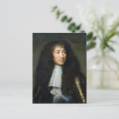 Portrait von Louis XIV Postkarte (Stehend Vorderseite)