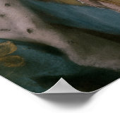 Portrait von Louis XV King of France Poster (Ecke)