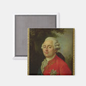 Portrait von Louis XVI King of France Magnet (Vorderseite/Rückseite)