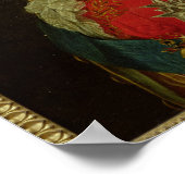 Portrait von Louis XVI King of France Poster (Ecke)