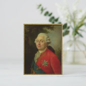 Portrait von Louis XVI King of France Postkarte (Stehend Vorderseite)