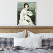 Portrait von Louise Claire Sennegon Leinwanddruck (Insitu (Schlafzimmer))