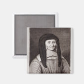 Portrait von Louise de Marillac Magnet (Vorderseite/Rückseite)