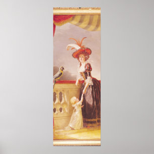 Portrait von Louise-Elisabeth de France und ihr Poster