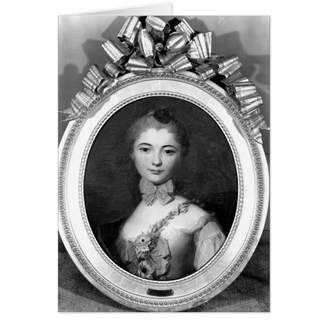 Portrait von Louise Honorine Crozat du Chatel (Vorne)