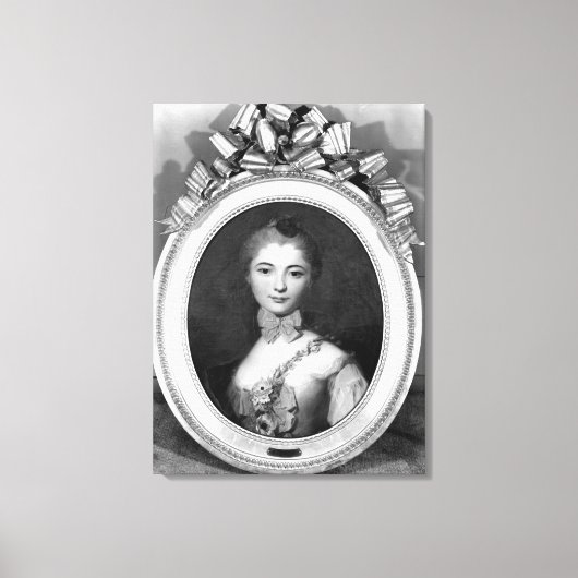 Portrait von Louise Honorine Crozat du Chatel Leinwanddruck (Vorderseite)