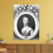 Portrait von Louise Honorine Crozat du Chatel Leinwanddruck (Insitu (Wohnzimmer))
