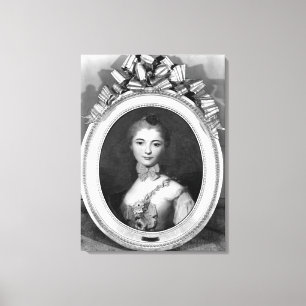Portrait von Louise Honorine Crozat du Chatel Leinwanddruck