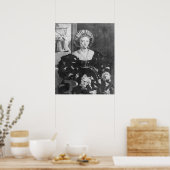 Portrait von Lucrezia Borgia Poster (Küche)