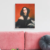 Portrait von M.A. Bek, 1840 Leinwanddruck (Insitu (Wohnzimmer))