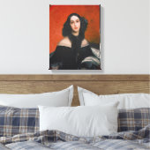 Portrait von M.A. Bek, 1840 Leinwanddruck (Insitu (Schlafzimmer))