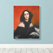 Portrait von M.A. Bek, 1840 Leinwanddruck (Insitu (Holzboden))