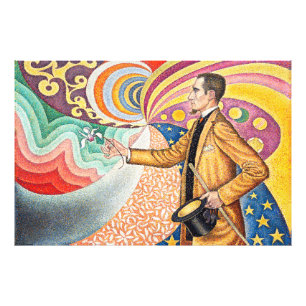 Portrait von M. Félix Fénéon 1890 von Paul Signac Fotodruck