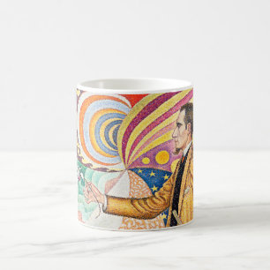 Portrait von M. Félix Fénéon 1890 von Paul Signac Kaffeetasse