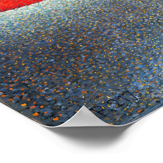 Portrait von M. Félix Fénéon 1890 von Paul Signac Poster (Ecke)