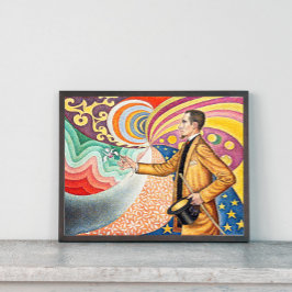 Portrait von M. Félix Fénéon 1890 von Paul Signac Poster