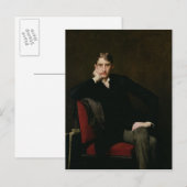 Portrait von M. Fitzgerald, 1889 Postkarte (Vorne/Hinten)