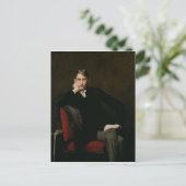 Portrait von M. Fitzgerald, 1889 Postkarte (Stehend Vorderseite)