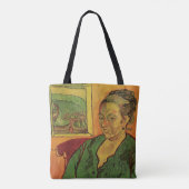 Portrait von Madame Augustine Roulin| 1888 Tasche (Rückseite)