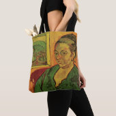 Portrait von Madame Augustine Roulin| 1888 Tasche (Von Nahem)