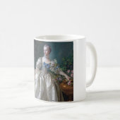 Portrait von Madame Bergeret, Boucher Kaffeetasse (VorderseiteRechts)