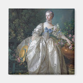 Portrait von Madame Bergeret, Boucher Magnet (Vorne)