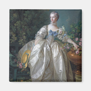 Portrait von Madame Bergeret, Boucher Magnet