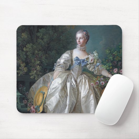 Portrait von Madame Bergeret, Boucher Mousepad (Mit Mouse)
