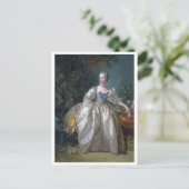 Portrait von Madame Bergeret, Boucher Postkarte (Stehend Vorderseite)