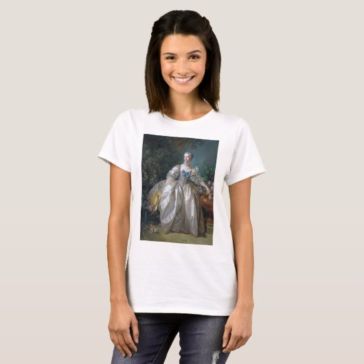 Portrait von Madame Bergeret, Boucher T-Shirt (Vorne ganz)