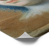 Portrait von Madame de Pompadour 1752 Poster (Ecke)